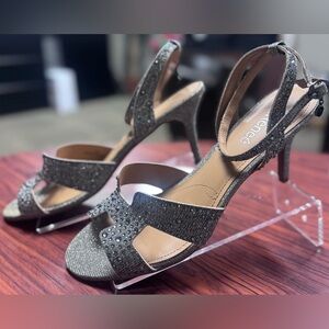 J.Renee Sarlon Pewter Dance Glitter /Stones